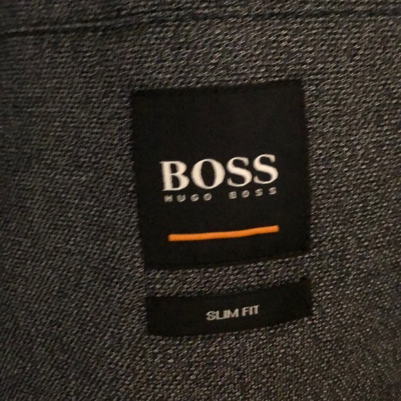 Grey Slim Fit Hugo Boss Blazer - Picture 6 of 6